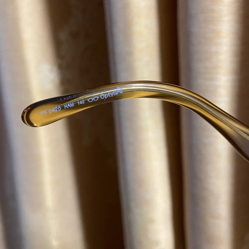 FENDI 55mm Square Optical Frames